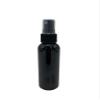 Natural Farms 2 oz Black Cosmo Plastic Spray Bottles -12 Pack Empty Spray Bottle Refillable - BPA Free - Essential Oils - Aromatherapy | Black Fine Mist Sprayers with Dust Caps - Made in the USA view 2