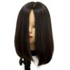 IVGTOP Straight Bob Virgin Hair Jewish Wig Kosher Wigs European Hair Double Drawn Weft Silk Top None Lace Wig For Women Thick End Wigs (12inch, 2 Dark Brown) view 3