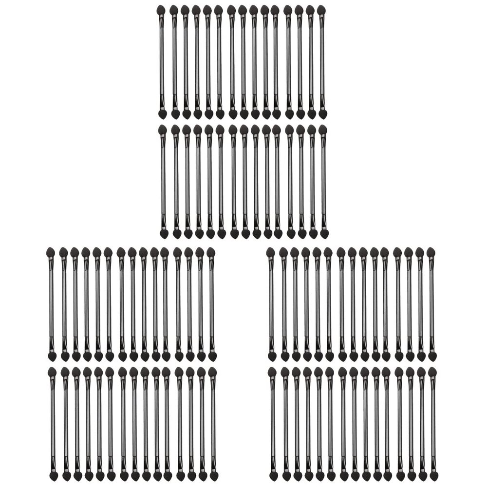 Beavorty 90pcs Double-sided Disposable Eyeshadow Applicator Brushes Smooth Touch Makeup Tool for Travel Weddings and Daily Use Lightweight Sturdy Skin Types