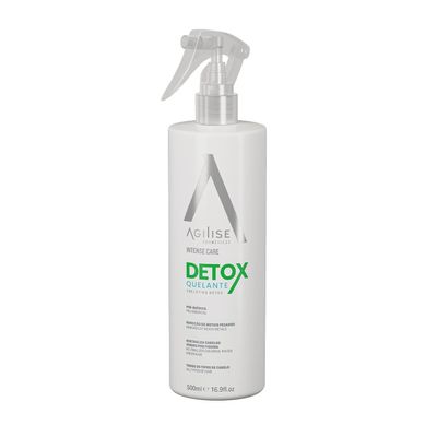 Pre Chemical Chelating Detox - Neutralizes Chlorine-Tinted Green Hair, Hair Products for Women, Intense Cleansing Treatment to Remove Buildup - VEGAN, Coconut Oil - 16.9fl.oz/500ml - AGILISE