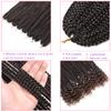 144 Strands Goddess Crochet Box Braids with Curly Ends 24 Inch Pre Looped Box Braids Crochet Hair 8 Packs Curly Crochet Braids for Black Women view 4