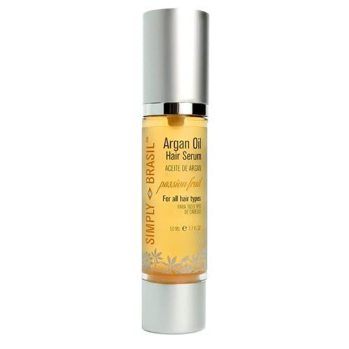 Argan Oil Hair Smoothing & Anti-Frizz Serum, 1.7 fl oz - Moroccan argan oil protects and improves the hair. Rich in amino-acids penetrates and reconstitutes the hair fiber, reducing frizz.