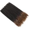 144 Strands Goddess Crochet Box Braids with Curly Ends 24 Inch Pre Looped Box Braids Crochet Hair 8 Packs Curly Crochet Braids for Black Women view 3