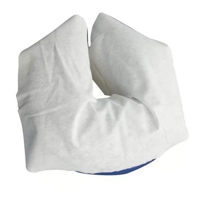 FOMIYES 100pcs Non-sticking Disposable Massage Headrest Covers for Spa and Massage Tables Soft Non-woven for Portable Chairs and Go Use