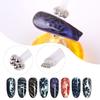 QIMYAR 8-Piece Nail Art Tool Set - Double-Head Flower Design Magnet Pens for 3D Magnetic Cat Eye Gel Polish view 3