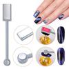 QIMYAR 8-Piece Nail Art Tool Set - Double-Head Flower Design Magnet Pens for 3D Magnetic Cat Eye Gel Polish view 4