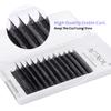 W Eyelash Extensions 4D Volume 0.07C Curl 8-15mm Easy Fan W-shaped Lash Premades Cluster Black W Lash view 3