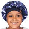 Hat Hut Kids Satin Bonnet Sleep Cap for Curly Hair Adjustable Silk Hair Cap for Baby Sleeping Toddler Child (Unicorn 1) view 1