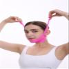 cn herb Silicone Lifting and Tightening Massage V Face Mask Sleep V Face Artifact Thin Face Line Sculpture Face Bandage (White) view 2
