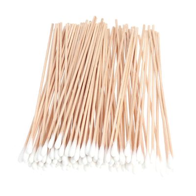 FOMIYES 200pcs Cotton Swabs Handle for Ear Cleaning Makeup Removal and Care Single- and Absorbent Cotton Buds