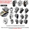 Upgraded 5-Blade Shaver Replacement Heads - Electric Razor Shaver Heads view 3
