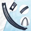 1st Choice 3 Pieces Clincher Combs Banana Combs Banana Clip Grip Comb Fishtail Fish Hair Lady Fish Shape Ponytail Banana Clip Girls Long Women Clamp Accessory view 4