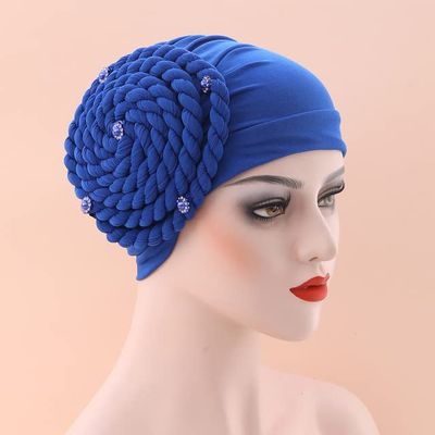 African Hair Tie Braids Headbands Elastic Hair Bands Ladies Turban Bandage Headwear Nigerian Gele Headtie 1Set by MSB Fabric co.478