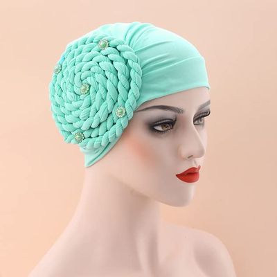African Hair Tie Braids Headbands Elastic Hair Bands Ladies Turban Bandage Headwear Nigerian Gele Headtie 1Set by MSB Fabric co.474