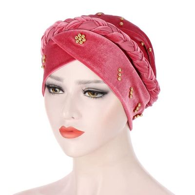 African Hair Tie Braids Headbands Elastic Hair Bands Ladies Turban Bandage Headwear Nigerian Gele Headtie 1Set by MSB Fabric co.450