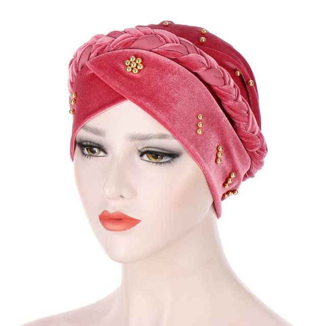 African Hair Tie Braids Headbands Elastic Hair Bands Ladies Turban Bandage Headwear Nigerian Gele Headtie 1Set by MSB Fabric co.450