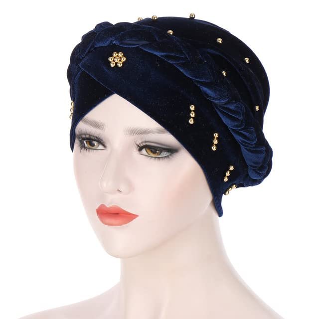 African Hair Tie Braids Headbands Elastic Hair Bands Ladies Turban Bandage Headwear Nigerian Gele Headtie 1Set by MSB Fabric co.453