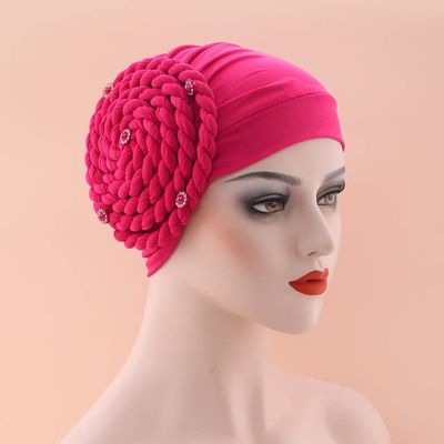 African Hair Tie Braids Headbands Elastic Hair Bands Ladies Turban Bandage Headwear Nigerian Gele Headtie 1Set by MSB Fabric co.476