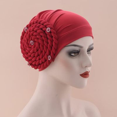 African Hair Tie Braids Headbands Elastic Hair Bands Ladies Turban Bandage Headwear Nigerian Gele Headtie 1Set by MSB Fabric co.472