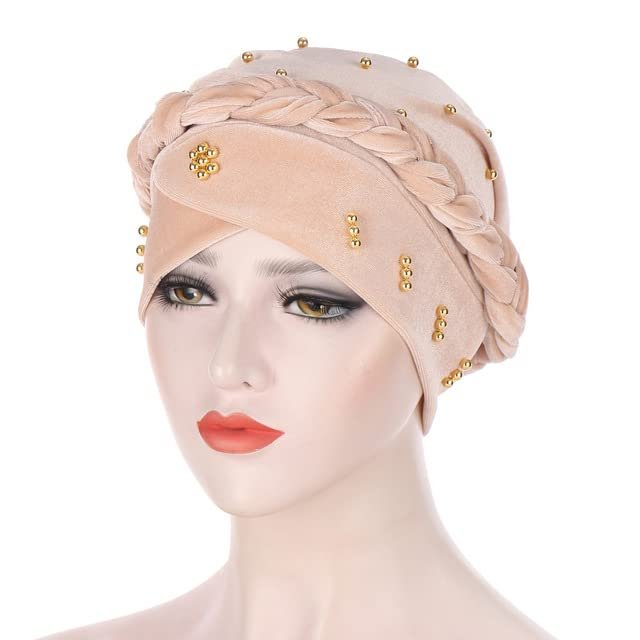 African Hair Tie Braids Headbands Elastic Hair Bands Ladies Turban Bandage Headwear Nigerian Gele Headtie 1Set by MSB Fabric co.457