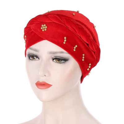 African Hair Tie Braids Headbands Elastic Hair Bands Ladies Turban Bandage Headwear Nigerian Gele Headtie 1Set by MSB Fabric co.454