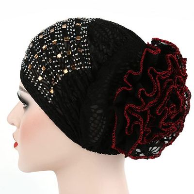 African Hair Tie Braids Headbands Elastic Hair Bands Ladies Turban Bandage Headwear Nigerian Gele Headtie 1Set by MSB Fabric co.465
