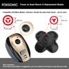 FOXSONIC Upgraded 5 Blades Shaver for Head shaver, 5D Men's Electric Shaver Replacement Heads for Many Main Brands Bald Men Head Shaver Blades view 3