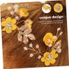 Beavorty 1set Bridal Flower Hair Comb Elegant Floral Headpiece for Weddings Lightweight Hair Accessories for Brides and Flower Girls view 4