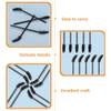 Beavorty 50pcs Disposable Eyelash Brush Set Brow Makeup Tools for Eyebrows Lash Eyelash Accessories Birthday Present view 3