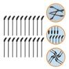 Beavorty 50pcs Disposable Eyelash Brush Set Brow Makeup Tools for Eyebrows Lash Eyelash Accessories Birthday Present view 4