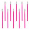 minkissy 100pcs Disposable Lip Brush Applicators Flexible Flat for Even Application of Lipstick and Liquid Cosmetics Makeup Tool for Beauty Enthusiasts view 1