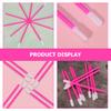 minkissy 100pcs Disposable Lip Brush Applicators Flexible Flat for Even Application of Lipstick and Liquid Cosmetics Makeup Tool for Beauty Enthusiasts view 3