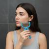 FOMIYES 3Pcs Facial Hair Remover Spring Eyebrow Face Epilator Coil Portable Hair Remover Manual Face Hair Removers Threaders Spring Threading Tool for Women Lady view 2