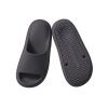 Pillow Slippers for Women and Men Non Slip Quick Drying Shower Slides - Black view 1