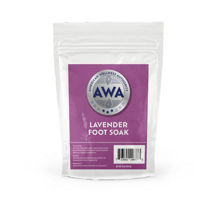 AWA Pedicure Foot Soak with Epsom Salts for Soaking for Pain - Muscle Relaxer Foot Soak Salts for Muscle Pain, Foot Aches, and Joint Soreness - Leg Swelling Relief Foot Detox (Lavender)