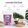AWA Pedicure Foot Soak with Epsom Salts for Soaking for Pain - Muscle Relaxer Foot Soak Salts for Muscle Pain, Foot Aches, and Joint Soreness - Leg Swelling Relief Foot Detox (Lavender) view 2