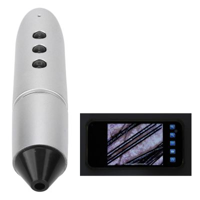 100X Scalp Health Skin Analyzer, 1MP Digital Microscope for Smart Analysis, Professional Beauty Tool for Home Salon Use, Scalp Detector