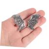 2 Pairs Halloween Bat Hair Clips Bat Wings Hair Clips Alloy Gothic Hair Pins Devil Wings Hair Barrettes Hair Accessories for Women Girls Halloween Cosplay Party (Random Style) view 3
