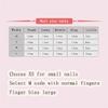 Bubblecase 10pcs Press On Nails - French Nude White Ballerina Flash Diamond Crystal Long Glossy Coffin Flash Fake Nails Press on Nail False Tips Manicure for Women and Girls (L) view 4