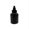 Natural Farms 2 oz Black Boston Plastic Bottles -12 Pack Empty Bottle Refillable - BPA Free - Essential Oils - Aromatherapy | Black Twist Top Cap - Made in the USA view 2