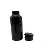 Natural Farms 2 oz Black Cosmo Plastic Bottles -12 Pack Empty Bottle Refillable - BPA Free - Essential Oils - Aromatherapy | Black Flip Top Snap Cap - Made in the USA view 3