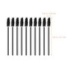 minkissy 50pcs Disposable Eyelash and Eyebrow Brushes Spoolies Applicator for Makeup and Eyelash Extensions, Ideal for Precise Application (Black) view 2