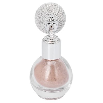 Highlighter Powder Spray, Shimmering Makeup Spray Glitter High Gloss Eyeshadow Pressed Sparkle Face Contour Refills Body Cosmetic Loose Shimmer for Women Hair Nails Art Craft Design (champagne)