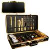 Futchoy Barber Case Professional Salon Barber Stylist Travel Carrying Case Portable Luxury Barbers Tools Storage Organizer Suitcase with Secure NumLock for Clippers and Supplies view 1