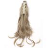 12" Synthetic DIY Hair Braids Claw On Ponytail Clip In On Hair Extensions Hair Ponytail Hairpieces dark 12inches view 3