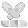 Cabilock 10 Pairs of Linen Non Slip Disposable Guest Slippers for Hotels and Home Use Comfortable Indoor Slippers and for Men and Women view 4