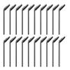 minkissy 50Pcs Disposable Eyelash Brushes with Protective Cover Curved Mascara Wands Eyebrow Applicators Travel Makeup Tools for Professional Eye Makeup view 1