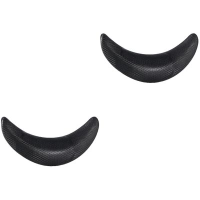 FOMIYES 2pcs Hairdressing Hair Washing Sink Basin Tool Silicone Hair Wash Gel Neck Rest Salon Supplies