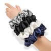 Silk Satin Hair Scrunchies for Women Girls Big Large Jumbo Scrunchie for Sleep Cute Gaint Oversize Scrunchy for Thick Hair view 2