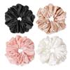 Silk Satin Hair Scrunchies for Women Girls Big Large Jumbo Scrunchie for Sleep Cute Gaint Oversize Scrunchy for Thick Hair view 1